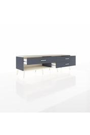 Hyperion TV Ünitesi 3 Çekmeceli  176x44x51 Antrasit-Aytaşı/Antrasit