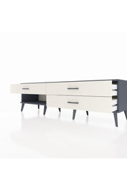 Hyperion TV Ünitesi 3 Çekmeceli  176x44x51 Antrasit-Antrasit/Aytaşı