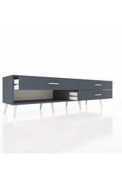 Hyperion TV Ünitesi 3 Çekmeceli  176x44x51 Antrasit-Antrasit/Antrasit