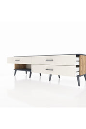 Hyperion TV Ünitesi 3 Çekmeceli  176x44x51 Çam-Antrasit/Aytaşı