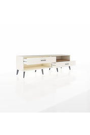 Hyperion TV Ünitesi Tek Raflı 2 Çekmeceli  176x44x51 Aytaşı-Çam/Aytaşı