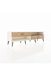 Hyperion TV Ünitesi Tek Raflı 2 Çekmeceli  176x44x51 Aytaşı-Çam/Çam