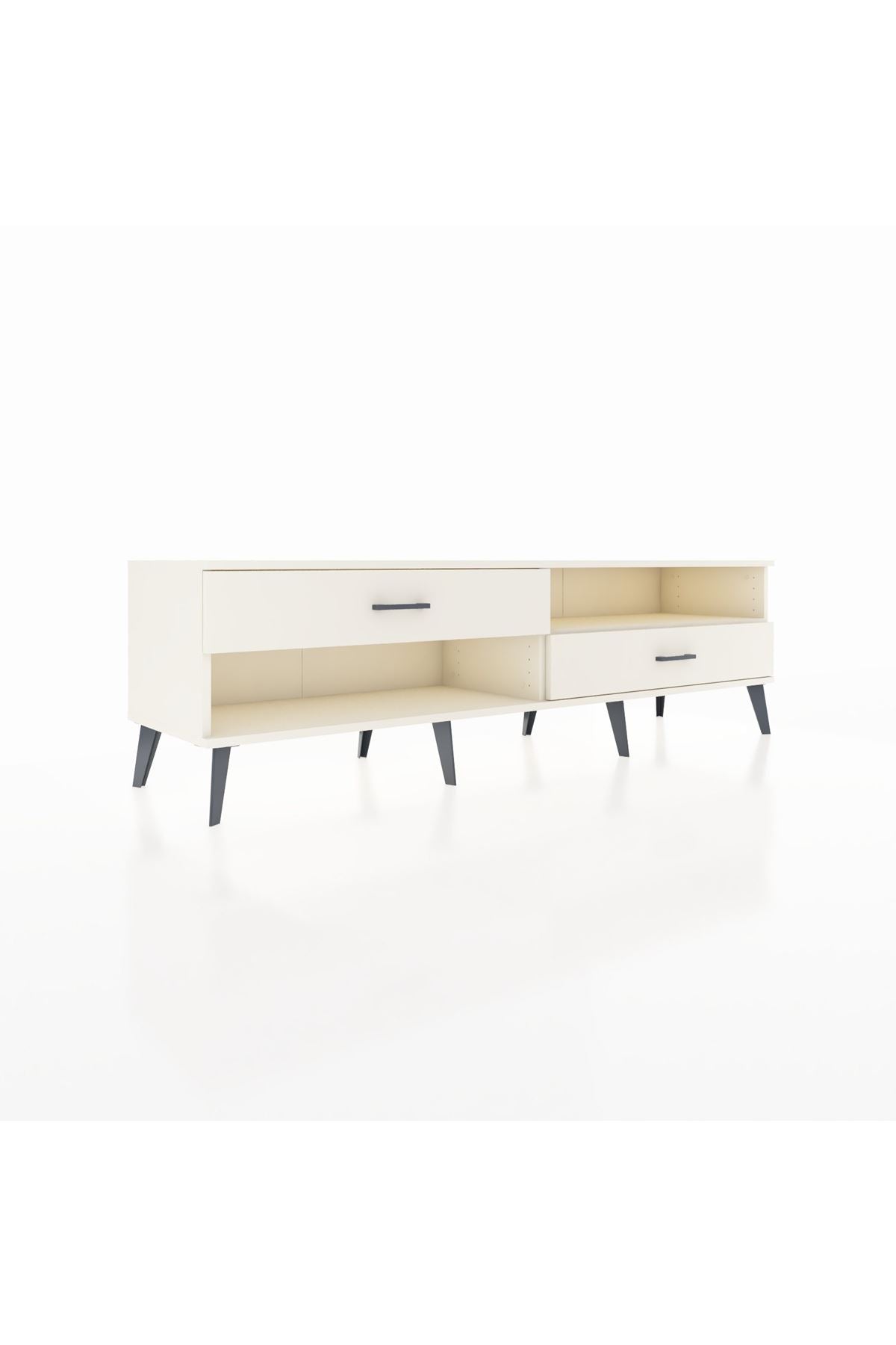 Hyperion TV Ünitesi Tek Raflı 2 Çekmeceli  176x44x51 Aytaşı-Aytaşı/Aytaşı