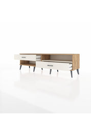 Hyperion TV Ünitesi Tek Raflı 2 Çekmeceli  176x44x51 Çam-Aytaşı/Aytaşı