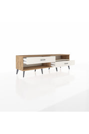 Hyperion TV Ünitesi Tek Raflı 2 Çekmeceli  176x44x51 Çam-Aytaşı/Aytaşı