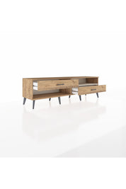 Hyperion TV Ünitesi Tek Raflı 2 Çekmeceli  176x44x51 Çam-Aytaşı/Çam