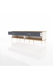 Hyperion TV Ünitesi 2 Çekmeceli  176x44x51 Aytaşı-Çam/Antrasit