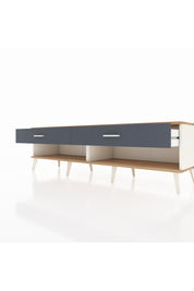 Hyperion TV Ünitesi 2 Çekmeceli  176x44x51 Aytaşı-Çam/Antrasit