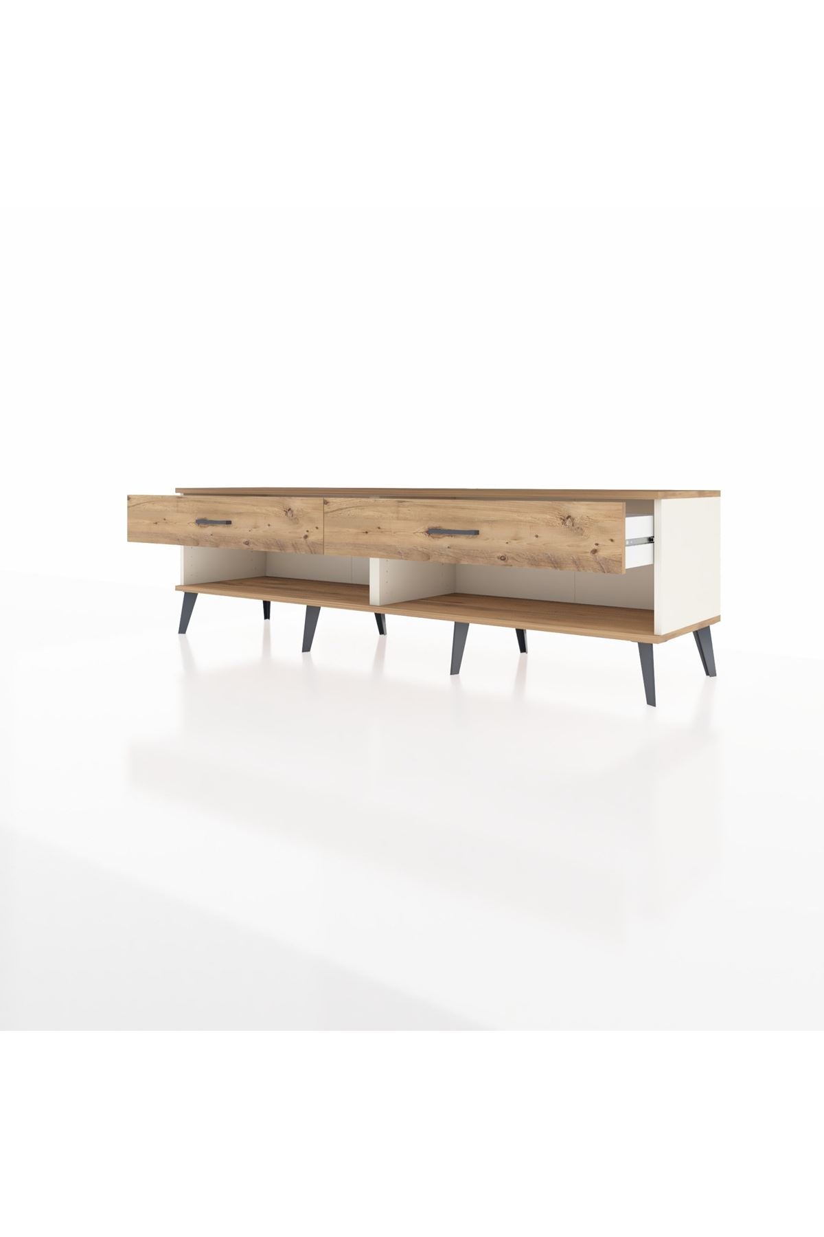 Hyperion TV Ünitesi 2 Çekmeceli  176x44x51 Aytaşı-Çam/Çam