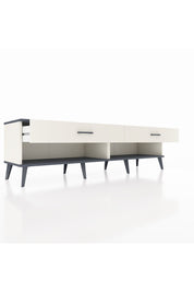 Hyperion TV Ünitesi 2 Çekmeceli  176x44x51 Aytaşı-Antrasit/Aytaşı