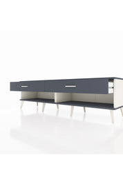 Hyperion TV Ünitesi 2 Çekmeceli  176x44x51 Aytaşı-Antrasit/Antrasit