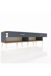 Hyperion TV Ünitesi 2 Çekmeceli  176x44x51 Antrasit-Çam/Antrasit