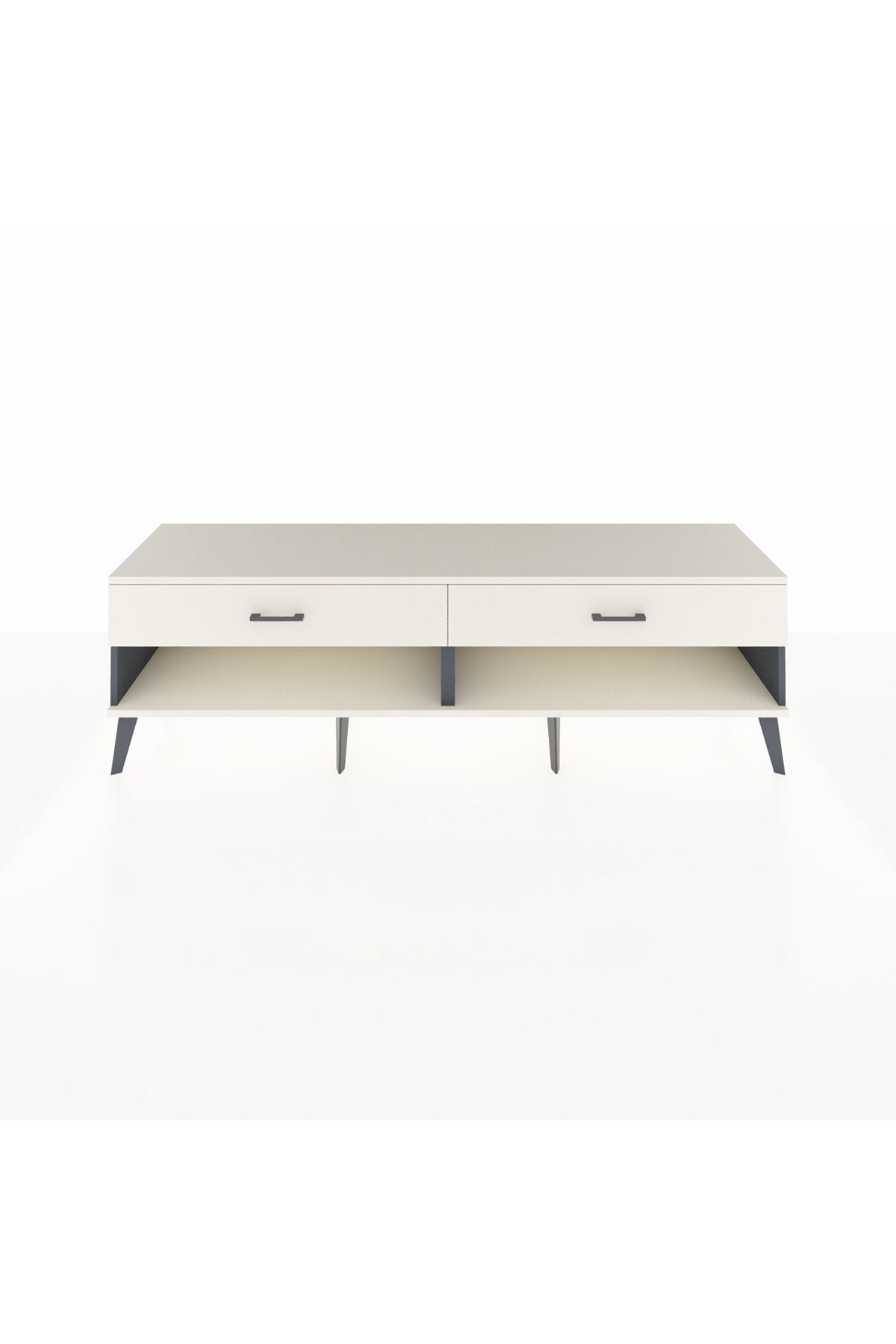 Hyperion TV Ünitesi 2 Çekmeceli  176x44x51 Antrasit-Aytaşı/Aytaşı