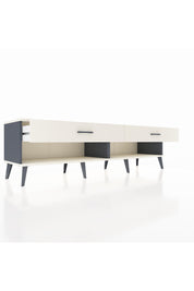 Hyperion TV Ünitesi 2 Çekmeceli  176x44x51 Antrasit-Aytaşı/Aytaşı