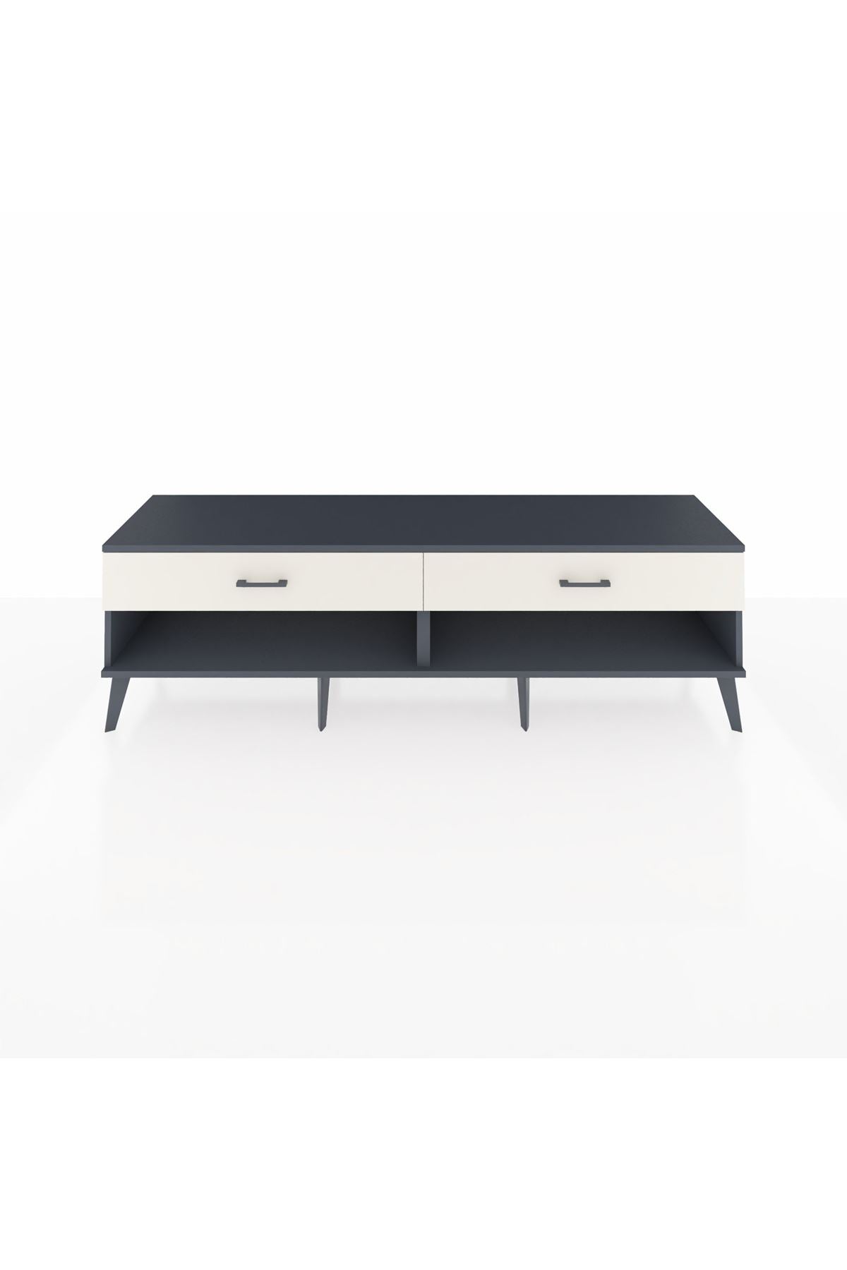 Hyperion TV Ünitesi 2 Çekmeceli  176x44x51 Antrasit-Antrasit/Aytaşı