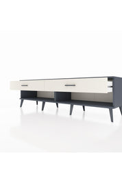 Hyperion TV Ünitesi 2 Çekmeceli  176x44x51 Antrasit-Antrasit/Aytaşı