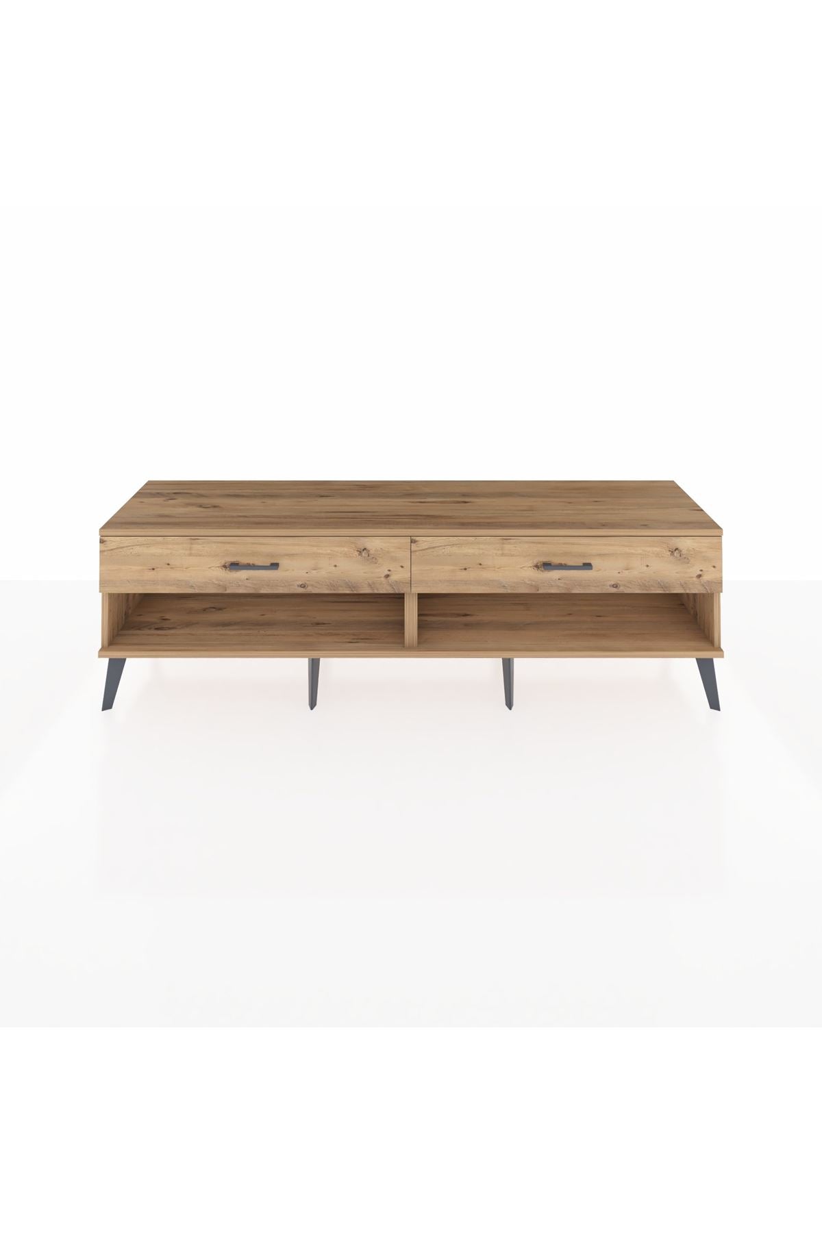 Hyperion TV Ünitesi 2 Çekmeceli  176x44x51 Çam-Çam/Çam