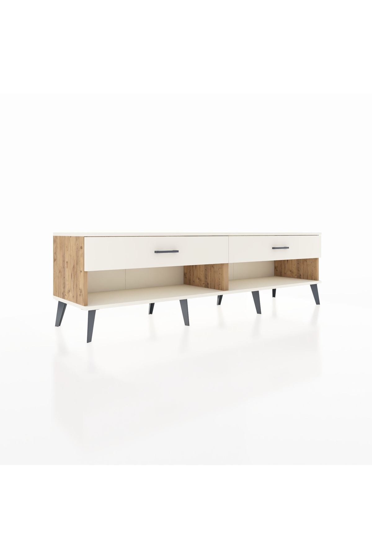 Hyperion TV Ünitesi 2 Çekmeceli  176x44x51 Çam-Aytaşı/Aytaşı