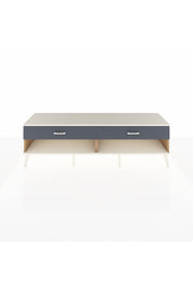 Hyperion TV Ünitesi 2 Çekmeceli  176x44x51 Çam-Aytaşı/Antrasit