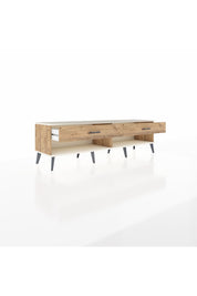 Hyperion TV Ünitesi 2 Çekmeceli  176x44x51 Çam-Aytaşı/Çam
