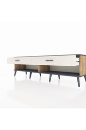 Hyperion TV Ünitesi 2 Çekmeceli  176x44x51 Çam-Antrasit/Aytaşı