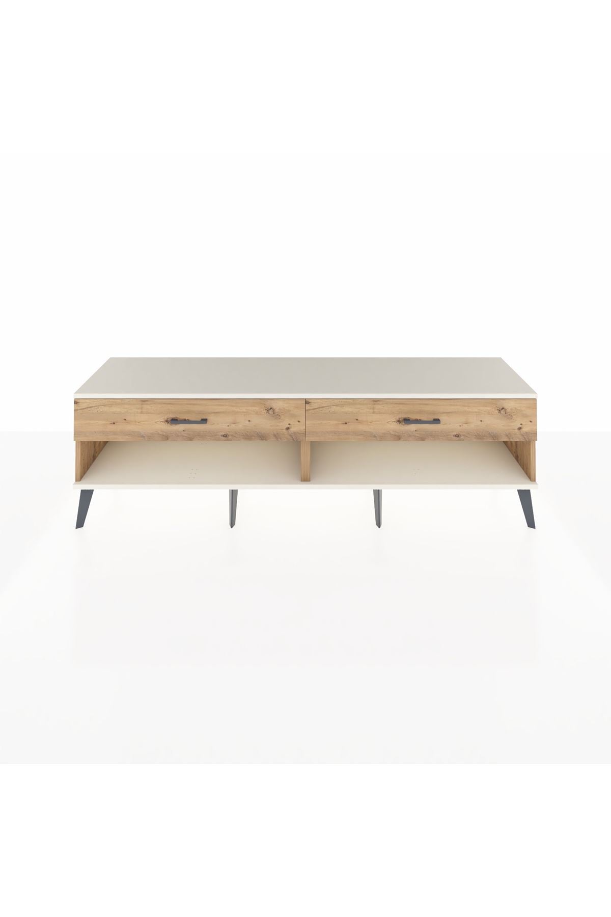 Hyperion TV Ünitesi 2 Çekmeceli  176x44x51 Çam-Aytaşı/Çam