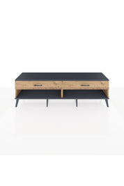 Hyperion TV Ünitesi 2 Çekmeceli  176x44x51 Çam-Antrasit/Çam