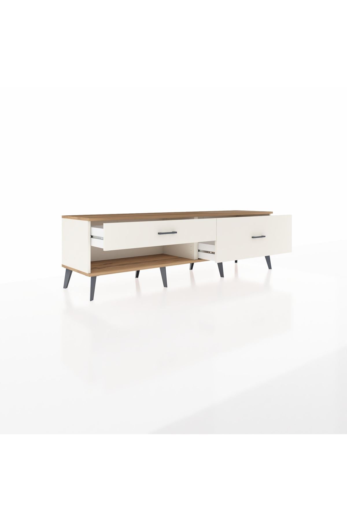 Hyperion TV Ünitesi 2 Çekmeceli  176x44x51 Aytaşı-Çam/Aytaşı