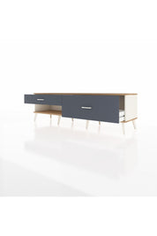 Hyperion TV Ünitesi 2 Çekmeceli  176x44x51 Aytaşı-Çam/Antrasit