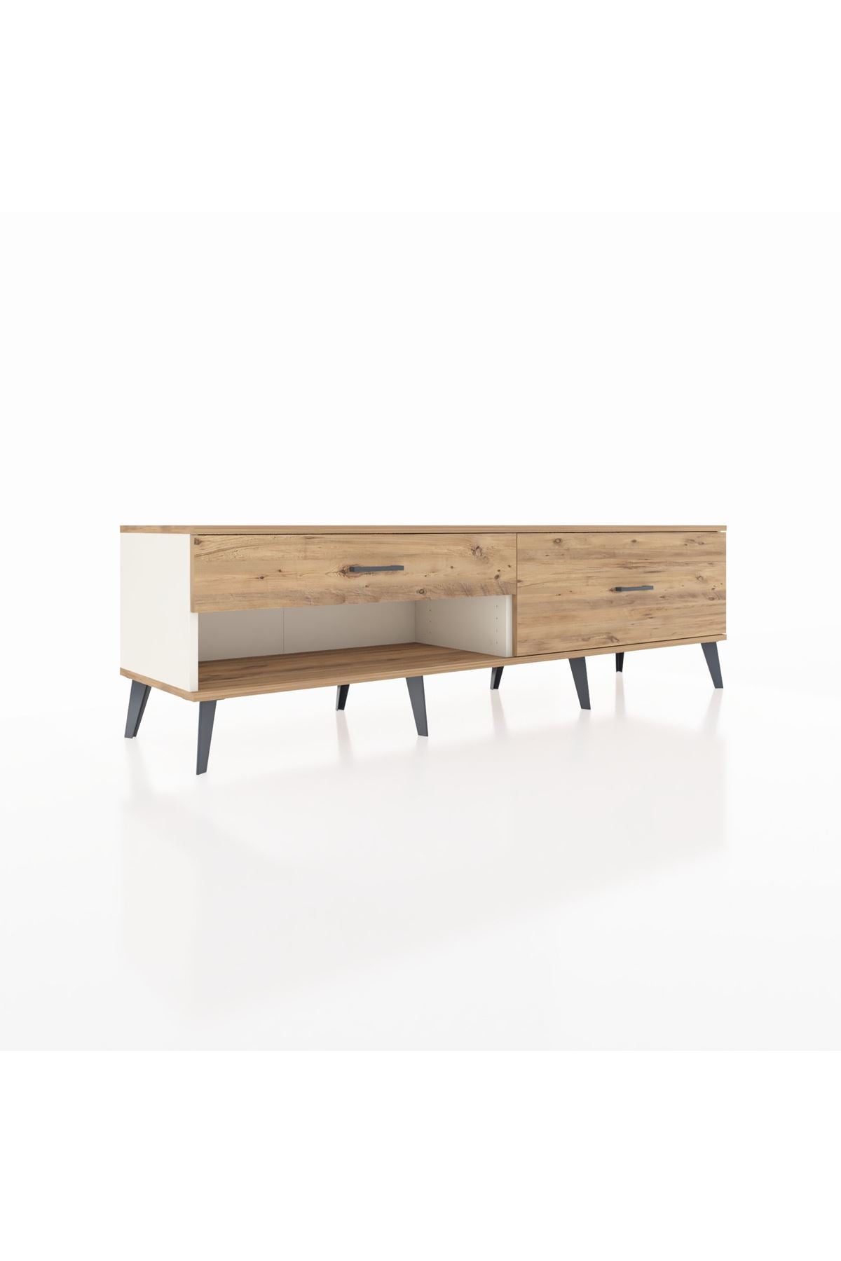 Hyperion TV Ünitesi 2 Çekmeceli  176x44x51 Aytaşı-Çam/Çam