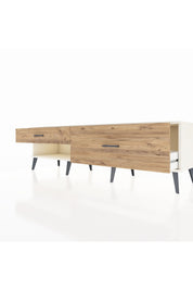 Hyperion TV Ünitesi 2 Çekmeceli  176x44x51 Aytaşı-Aytaşı/Çam