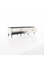 Hyperion TV Ünitesi 2 Çekmeceli  176x44x51 Aytaşı-Antrasit/Aytaşı