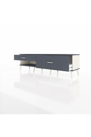 Hyperion TV Ünitesi 2 Çekmeceli  176x44x51 Aytaşı-Antrasit/Antrasit