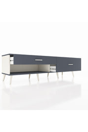 Hyperion TV Ünitesi 2 Çekmeceli  176x44x51 Aytaşı-Antrasit/Antrasit