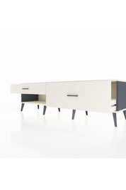 Hyperion TV Ünitesi 2 Çekmeceli  176x44x51 Antrasit-Aytaşı/Aytaşı