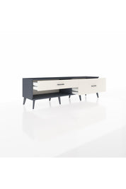 Hyperion TV Ünitesi 2 Çekmeceli  176x44x51 Antrasit-Antrasit/Aytaşı