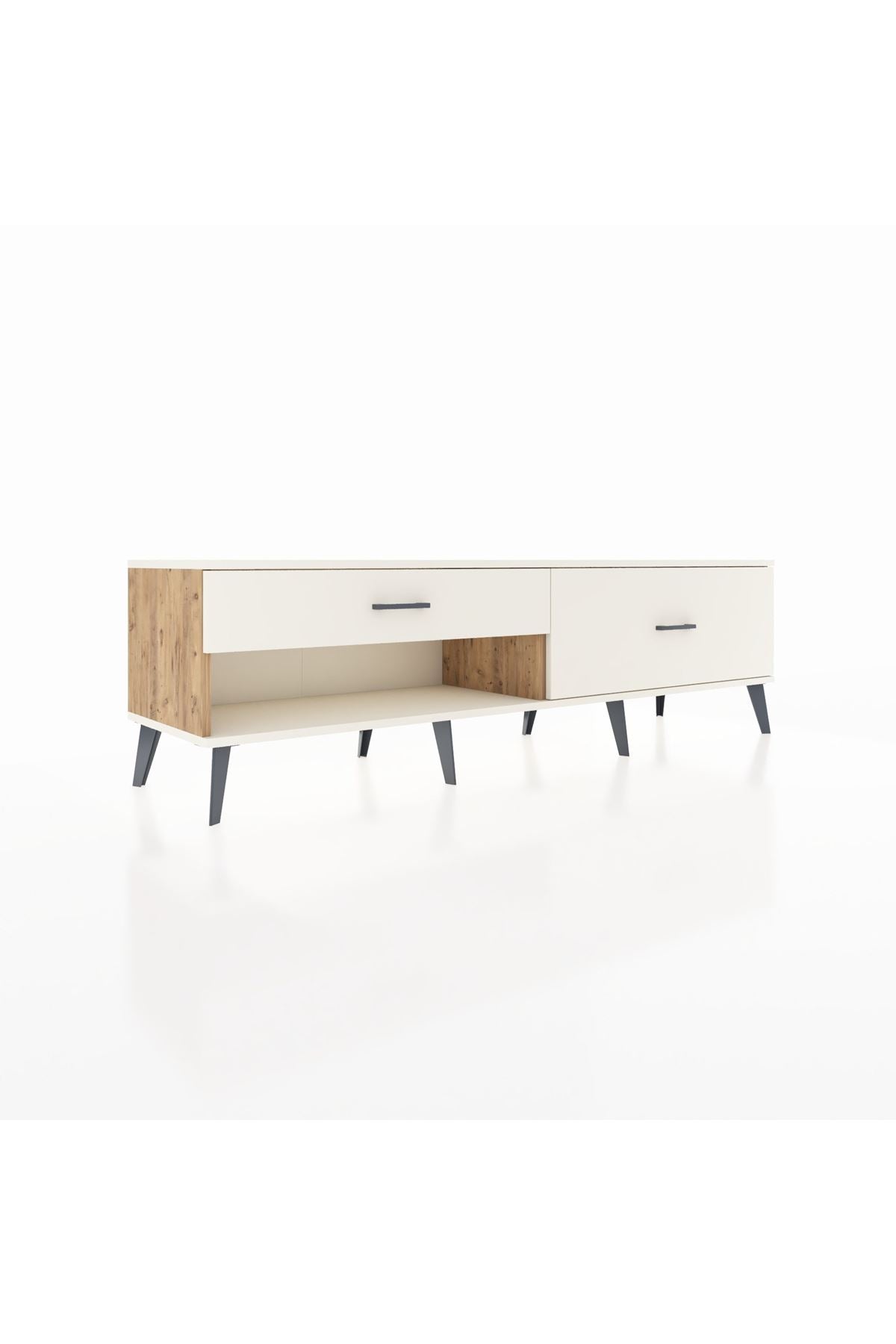 Hyperion TV Ünitesi 2 Çekmeceli  176x44x51 Çam-Aytaşı/Aytaşı