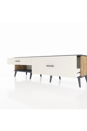 Hyperion TV Ünitesi 2 Çekmeceli  176x44x51 Çam-Antrasit/Aytaşı
