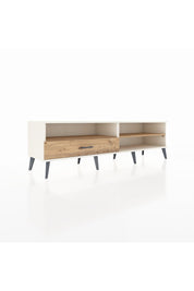 Hyperion TV Ünitesi 2 Raflı Tek Çekmeceli  176x44x51 Aytaşı-Çam/Çam