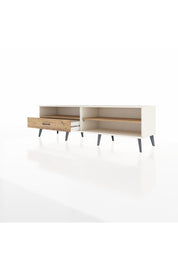 Hyperion TV Ünitesi 2 Raflı Tek Çekmeceli  176x44x51 Aytaşı-Çam/Çam