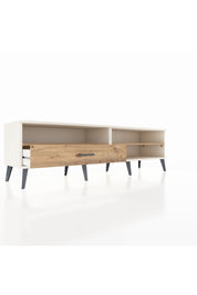 Hyperion TV Ünitesi 2 Raflı Tek Çekmeceli  176x44x51 Aytaşı-Çam/Çam