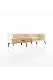 Hyperion TV Ünitesi 2 Raflı Tek Çekmeceli  176x44x51 Aytaşı-Aytaşı/Çam