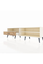 Hyperion TV Ünitesi 2 Raflı Tek Çekmeceli  176x44x51 Aytaşı-Aytaşı/Çam