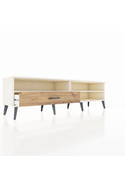 Hyperion TV Ünitesi 2 Raflı Tek Çekmeceli  176x44x51 Aytaşı-Aytaşı/Çam