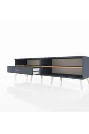 Hyperion TV Ünitesi 2 Raflı Tek Çekmeceli  176x44x51 Antrasit-Çam/Antrasit