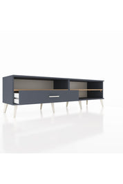 Hyperion TV Ünitesi 2 Raflı Tek Çekmeceli  176x44x51 Antrasit-Çam/Antrasit