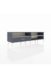 Hyperion TV Ünitesi 2 Raflı Tek Çekmeceli  176x44x51 Antrasit-Aytaşı/Antrasit