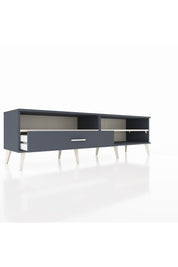 Hyperion TV Ünitesi 2 Raflı Tek Çekmeceli  176x44x51 Antrasit-Aytaşı/Antrasit