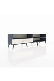 Hyperion TV Ünitesi 2 Raflı Tek Çekmeceli  176x44x51 Antrasit-Antrasit/Aytaşı