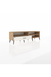 Hyperion TV Ünitesi 2 Raflı Tek Çekmeceli  176x44x51 Çam-Çam/Aytaşı